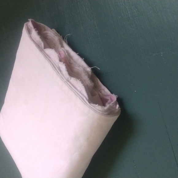 (2) Vintage Floral Pink N Lavender Trimmed Lg Cotton Pillowcases - Picture 9 of 10